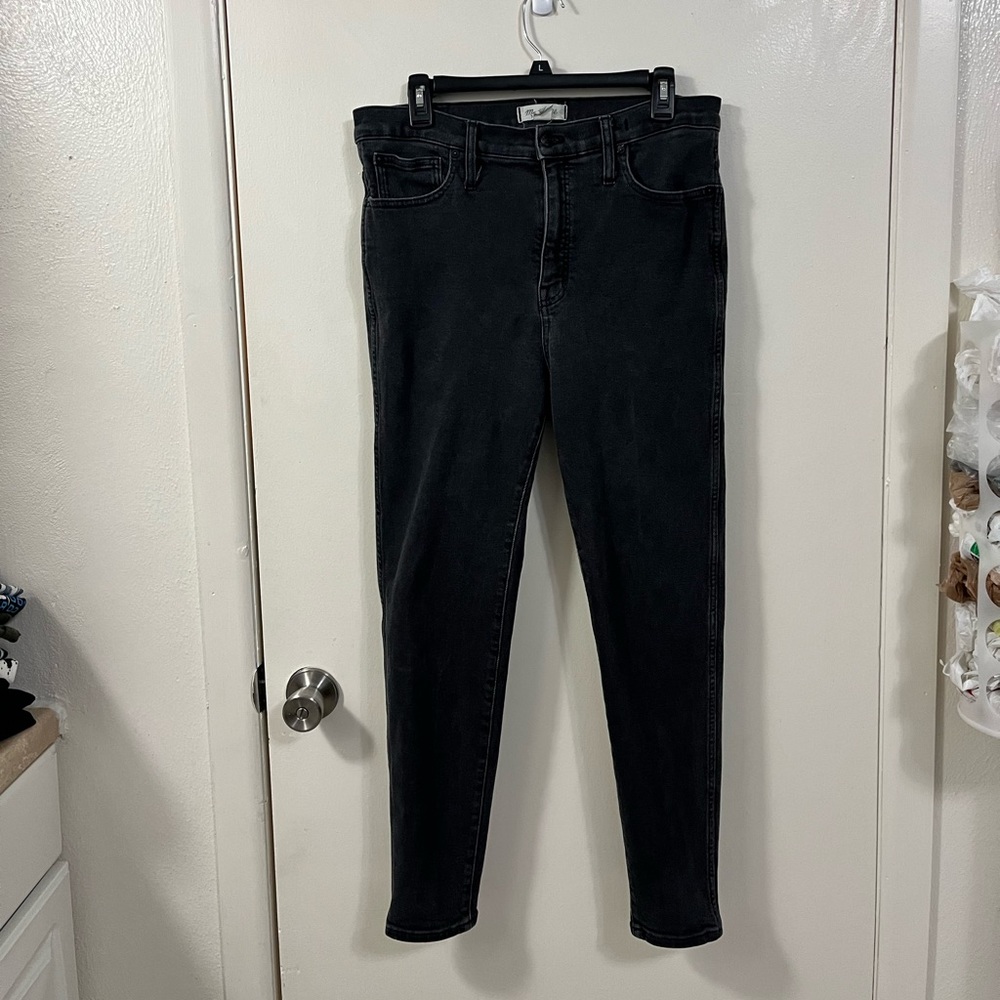 Madewell 10” high rise skinny jeans
